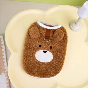 Cozy Brown Dog Sweater